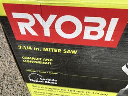 Ryobi 7-1/4" Miter Saw