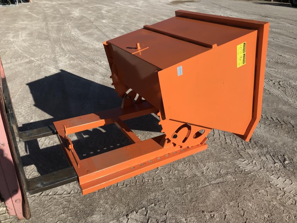 UNUSED Forklift / Skid-Steer Dumping Hopper