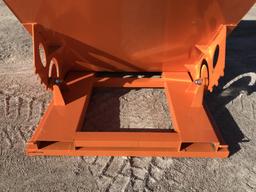 UNUSED Forklift / Skid-Steer Dumping Hopper