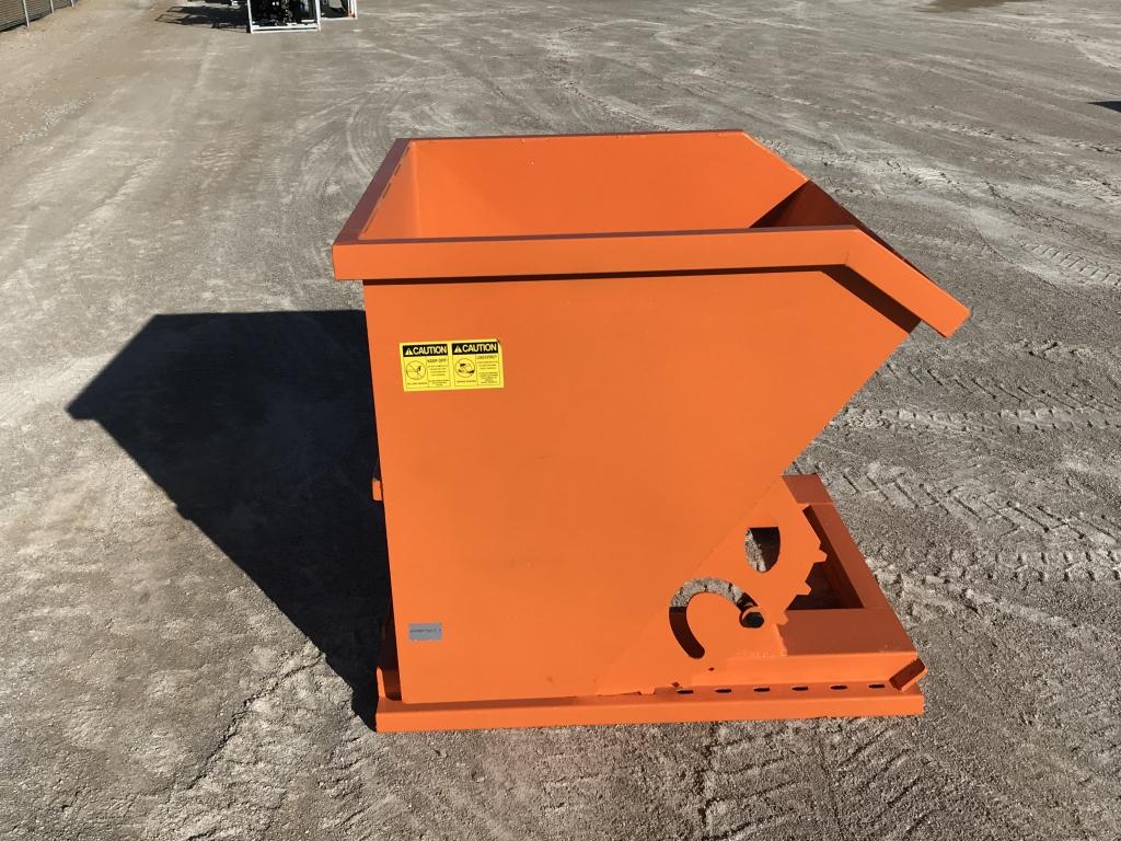 UNUSED Forklift / Skid-Steer Dumping Hopper