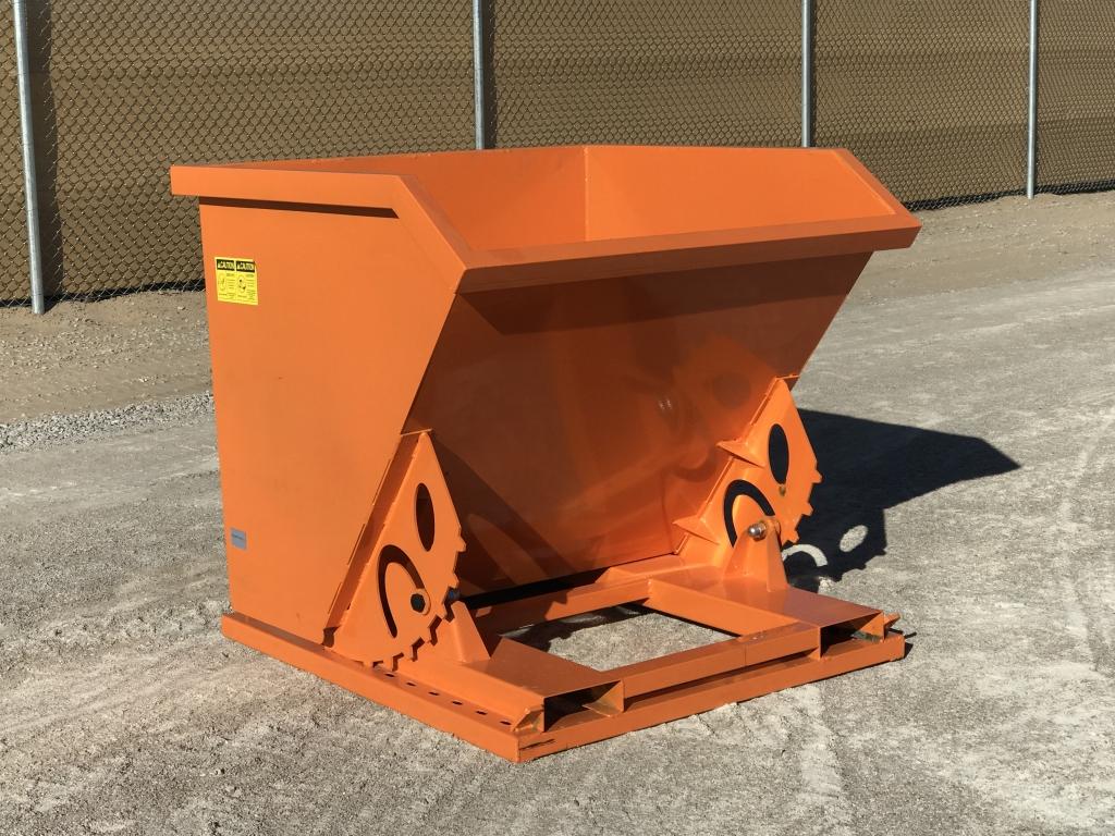 UNUSED Forklift / Skid-Steer Dumping Hopper