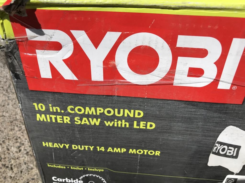Ryobi 10" Compound Miter Saw