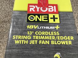 Ryobi 18V Cordless Trimmer / Blower