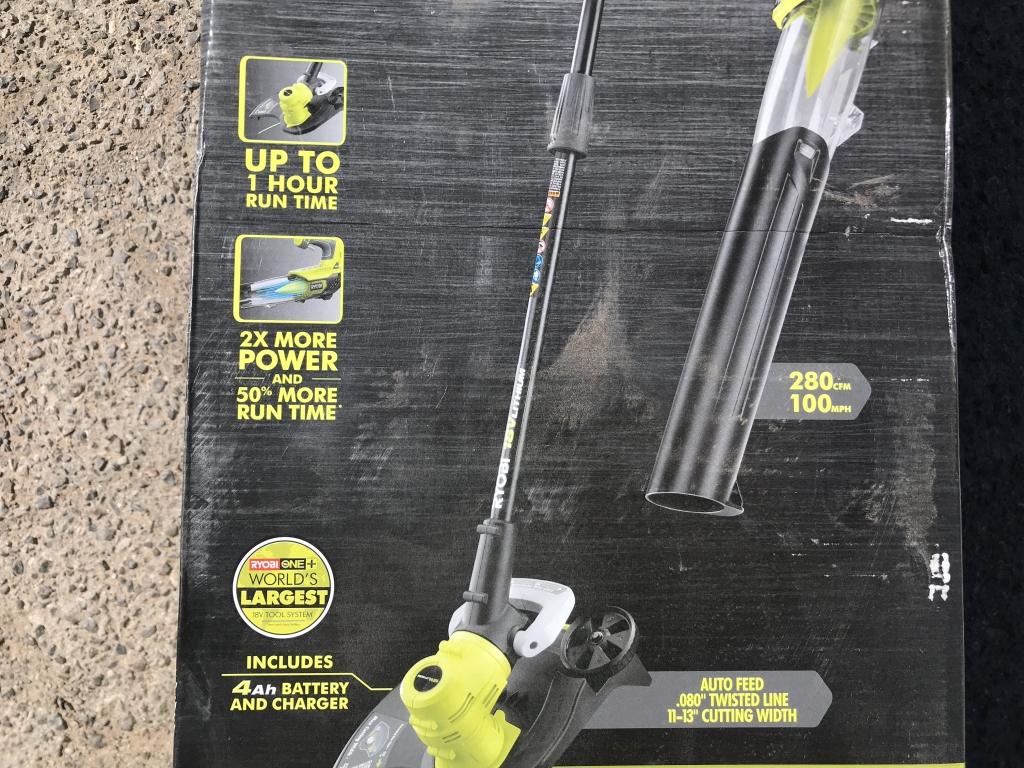 Ryobi 18V Cordless Trimmer / Blower