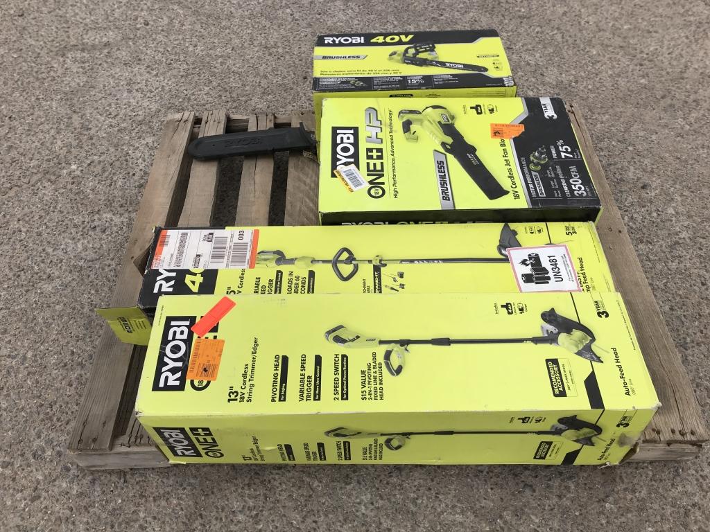 (4)pcs Ryobi Tools