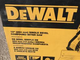 Dewalt 10" Compound Miter Saw