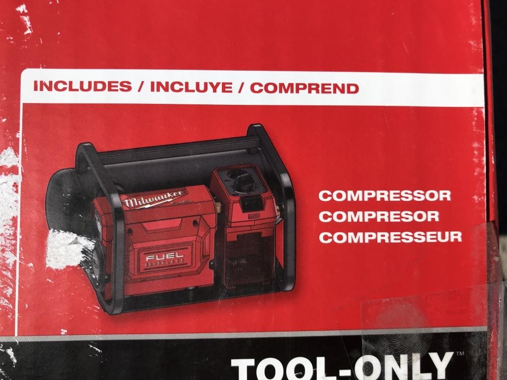 Milwaukee 2 GAL Cordless Quiet Compressor