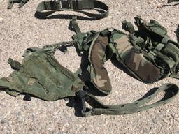 (8)pc Military Tactical Vest / Belt
