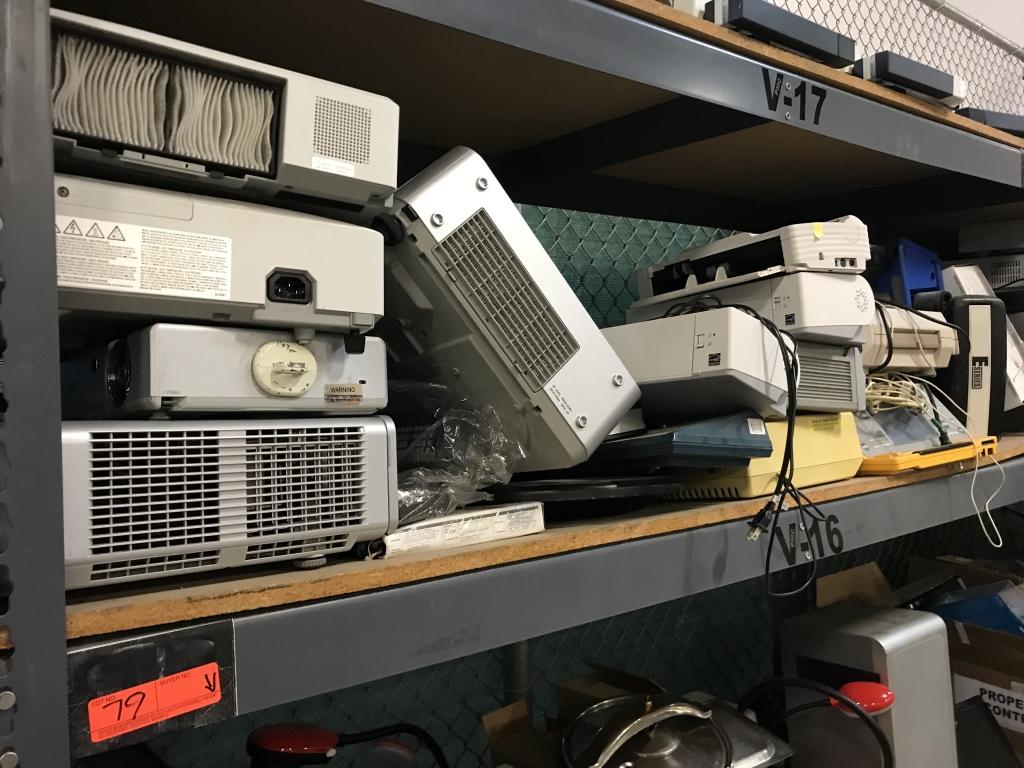 College Surplus Electronics - Shelf