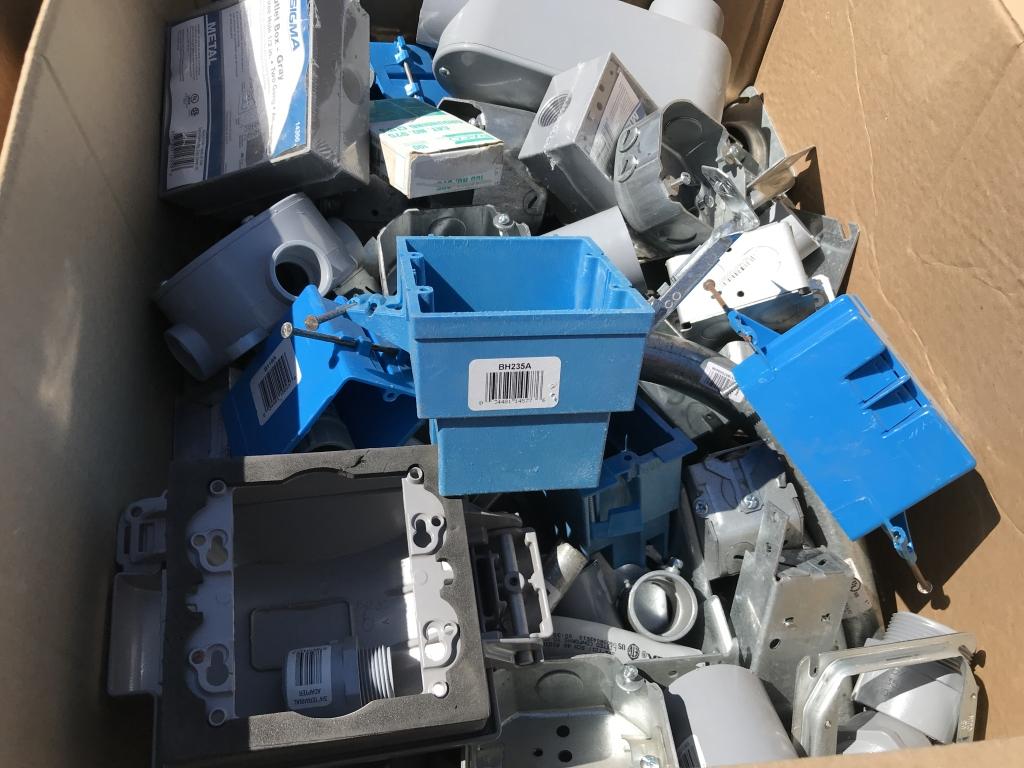 Pallet of Assorted Boxed Surplus Hardware