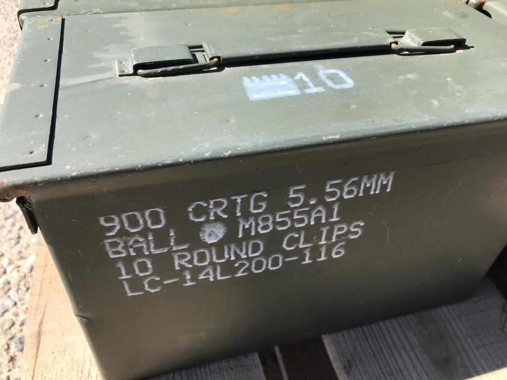 Aprx (25)pcs Military Ammo Boxes