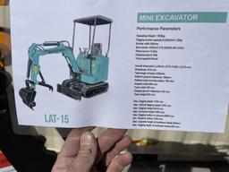 UNUSED Lanty LAT-15 Mini Track Excavator
