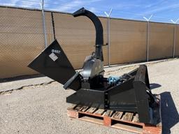 UNUSED Hydraulic Skid-Steer Wood Chipper