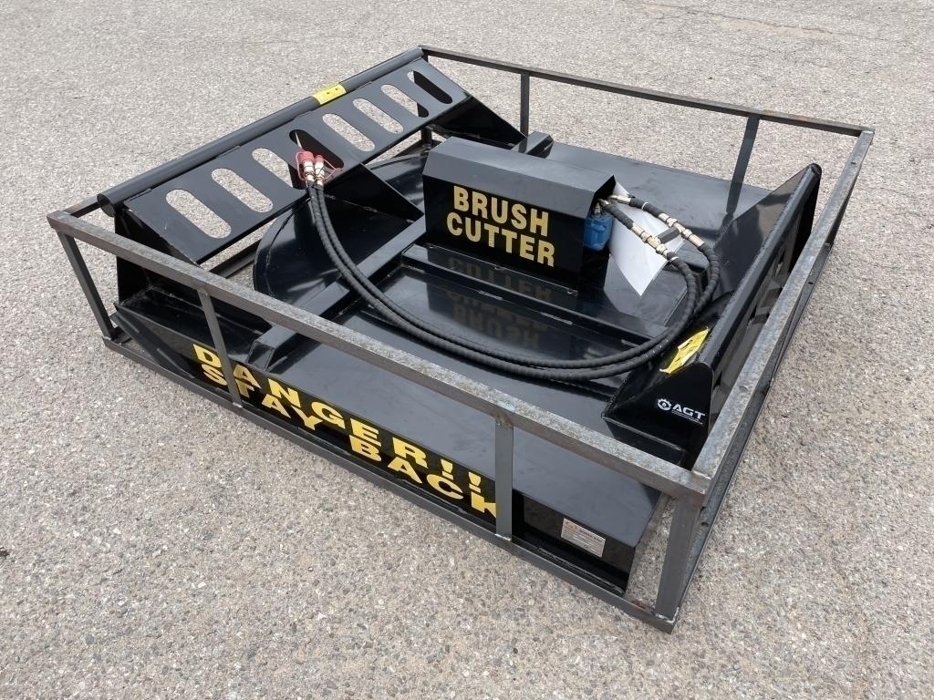 UNUSED Hydraulic Skid-Steer 72" Brush Mower