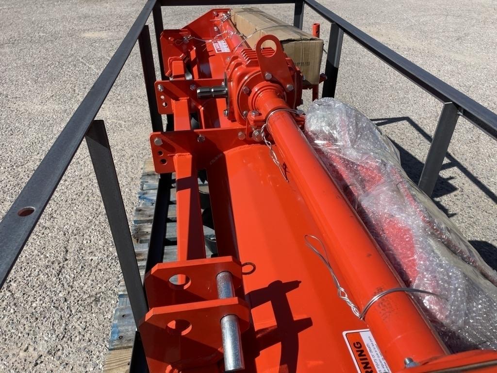 UNUSED Tractor PTO 72" Ground Tiller by Mower King