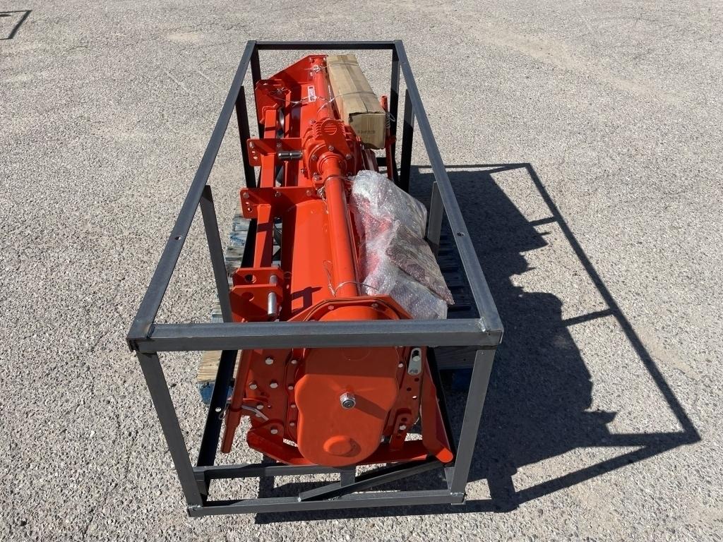 UNUSED Tractor PTO 72" Ground Tiller by Mower King