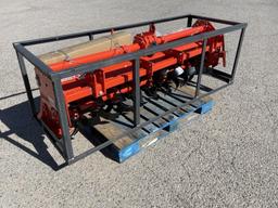 UNUSED Tractor PTO 72" Ground Tiller by Mower King