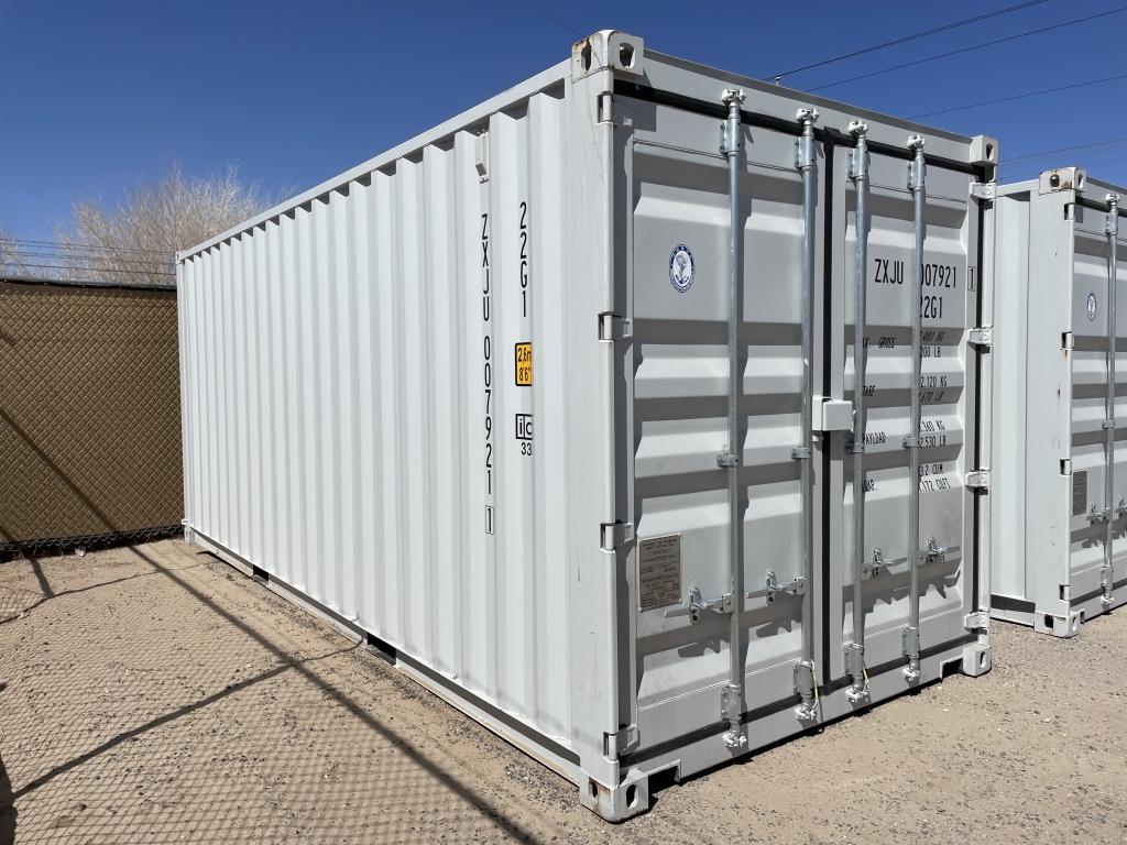 2023 20FT Shipping Container w/ Forklift Pockets