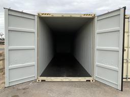 2023 40FT Shipping Container w/ Forklift Pockets