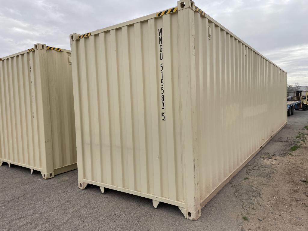 2023 40FT Shipping Container w/ Forklift Pockets