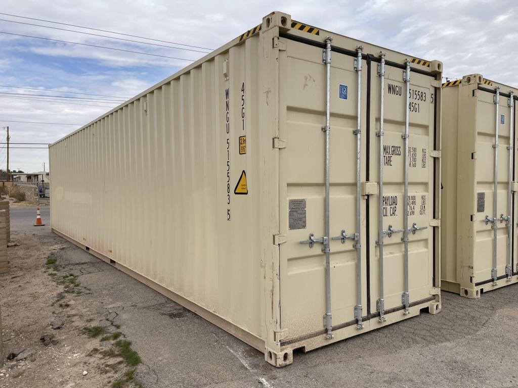 2023 40FT Shipping Container w/ Forklift Pockets