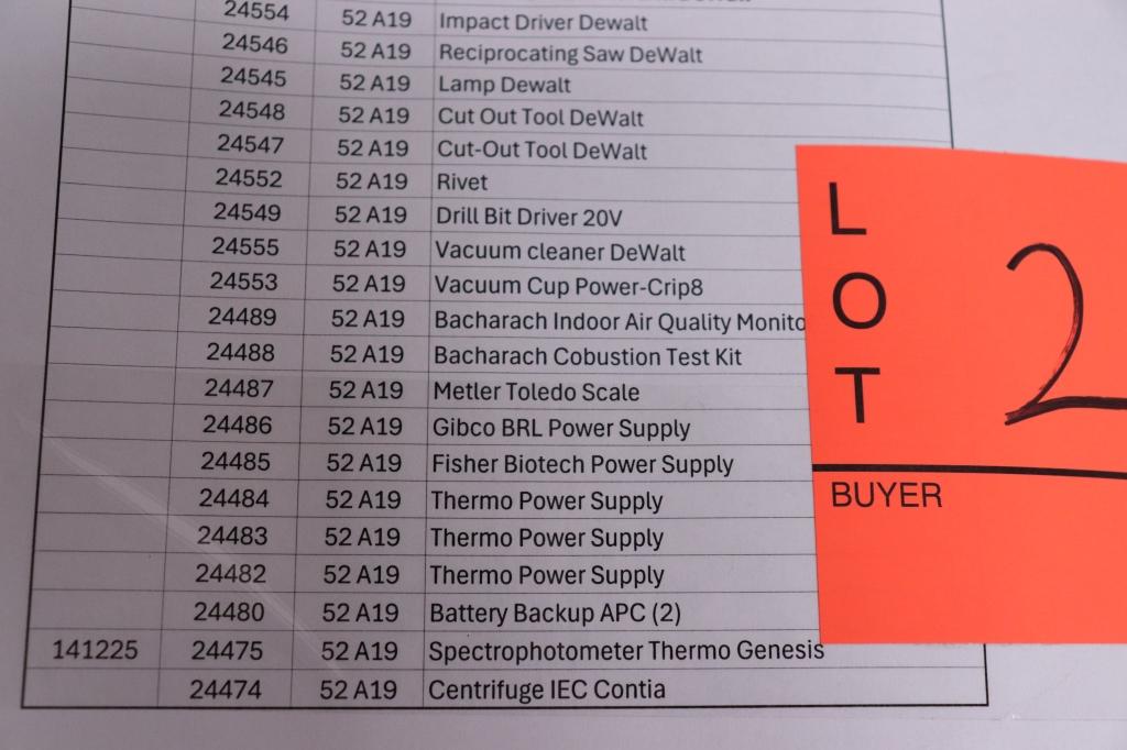 UTEP College Surplus- Pallet of Tools ,Electronics