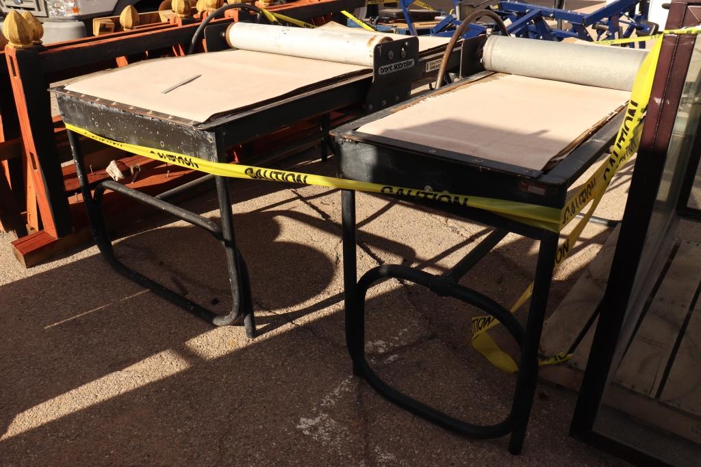 UTEP College Surplus- Slab Roller Tables