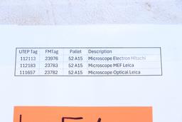 UTEP College Surplus- BIG Microscopes