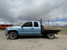 1995 Chevrolet 2500 Cheyenne 4x4 Flat Bed Truck