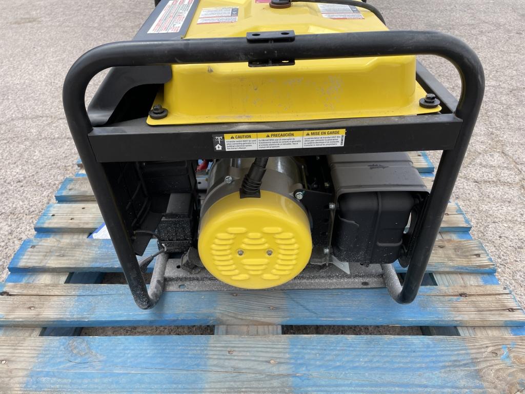 UNUSED Champion 4750Watt Duel Fuel Generator-A