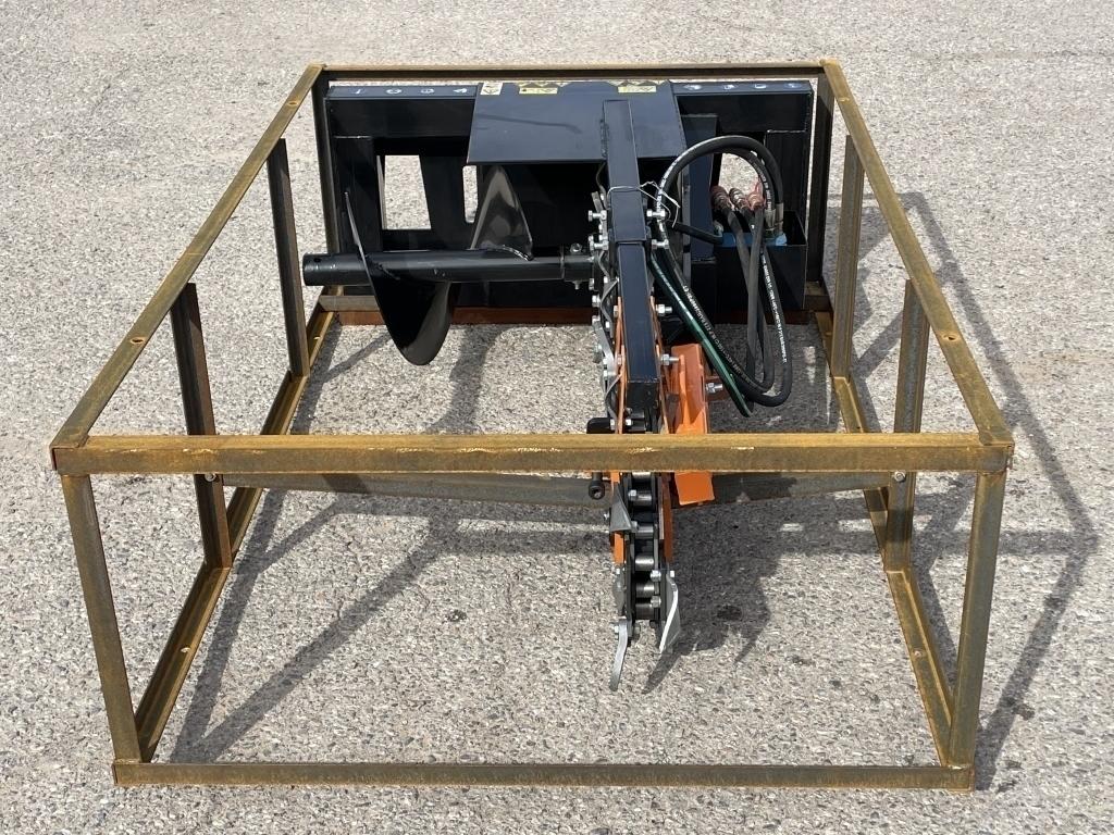 UNUSED Hydraulic Skid-Steer 60" Trencher