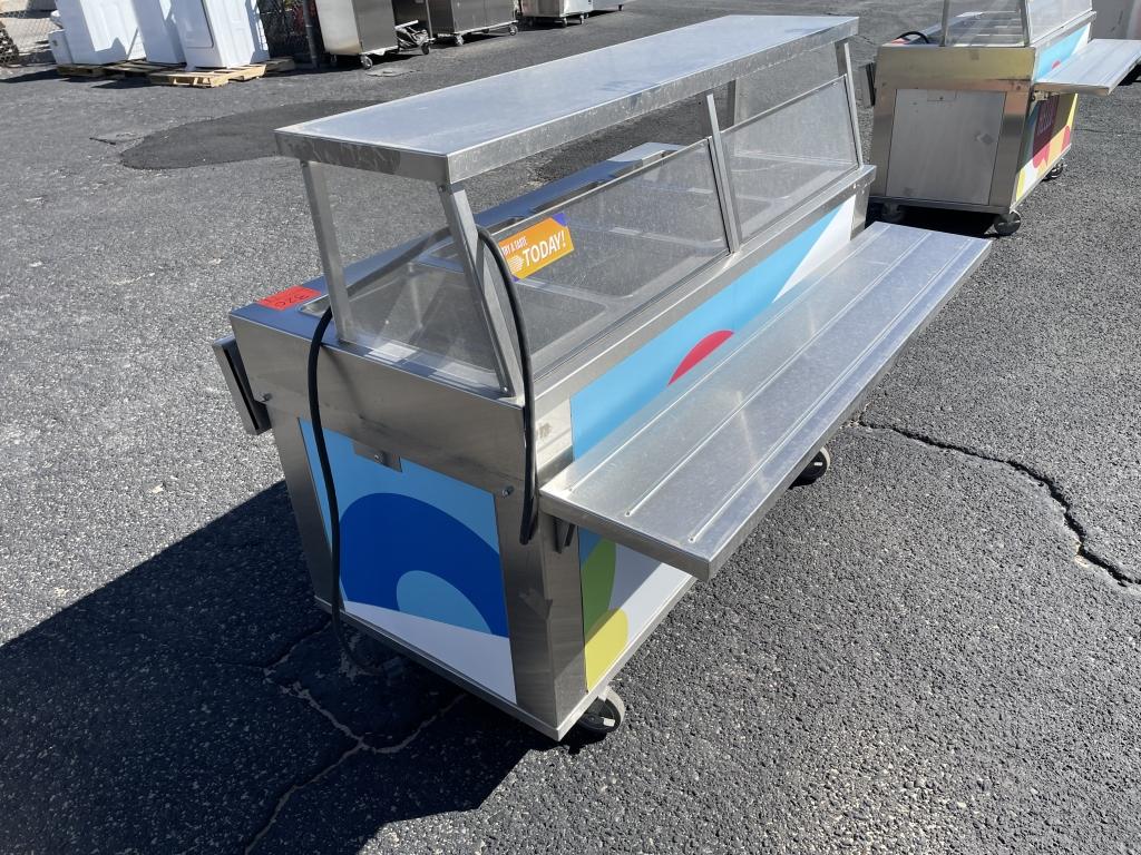 School Surplus - 5FT Heated Serving Table