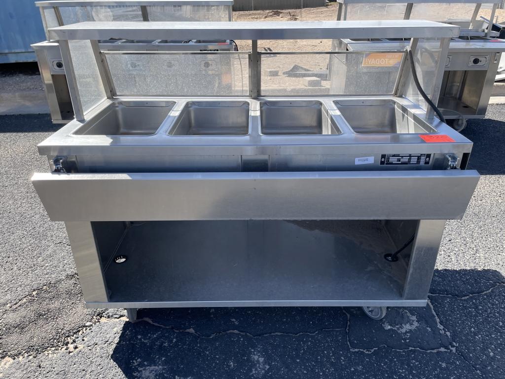 School Surplus - 5FT Heated Serving Table