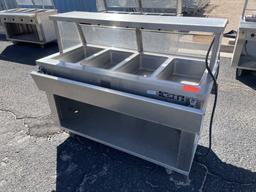 School Surplus - 5FT Heated Serving Table