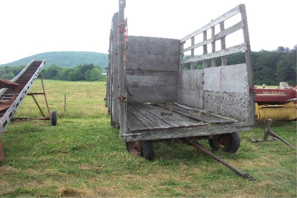 Wooden Hay Wagon