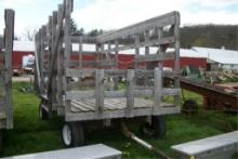 Wooden Hay Wagon