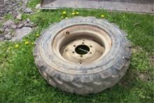 10.00x16.5 Skid Steer Tire w/rim