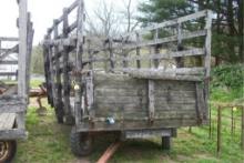 Wooden Hay Wagon