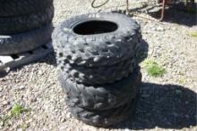 (4) ATV Tires