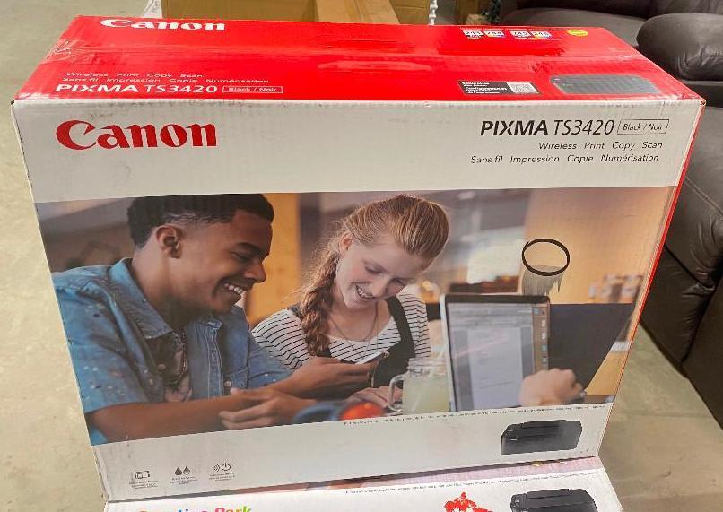 "CANON PIXMA" TS3430 PRINTER/COPIER/SCANNER