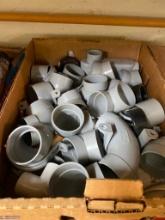 BOX LOT OF PIPE FITTINGS