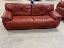 LEATHER COUCH --- USED