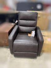 LEATHER POWER RECLINER