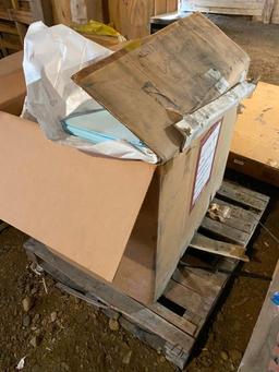 PALLET OF 18 x 12 INCH PAPER MATERIAL