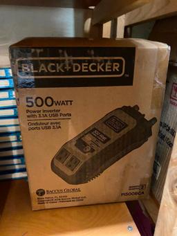 2 BLACK AND DECKER POWER INVERTERS