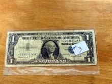 1957 BANKNOTE BLUE SEAL --- REPLACEMENT NOTE