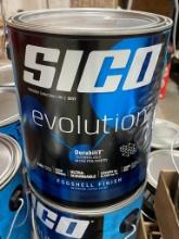 4 GALLONS OF SICO EGGSHELL INTERIOR LATEX PAINT