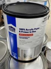 4 GALLONS OF SEMI GLOSS INTERIOR PAINT