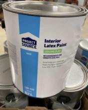 4 GALLONS OF WHITE CEILING INTERIOR FLAT PAINT