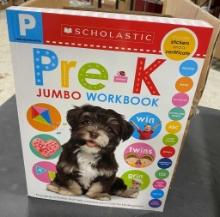 8 PRE-K WORKBOOKS